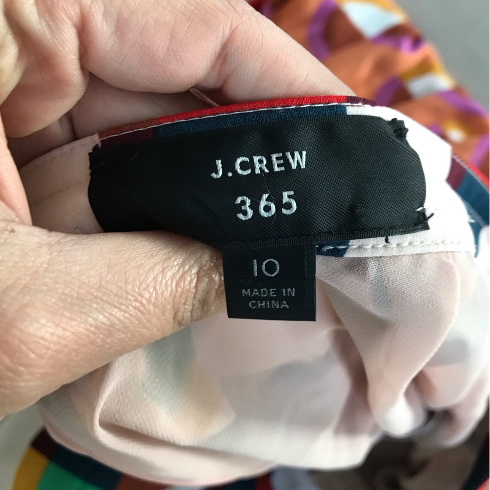 J. Crew Multicolor Pleated Midi Skirt - Picture 6 of 8